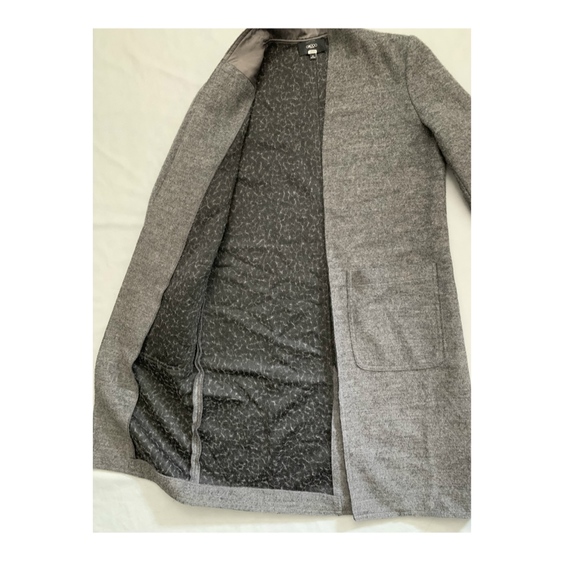 Gray G2000 Woman Wool Blend Duster Jacket - Picture 4 of 8